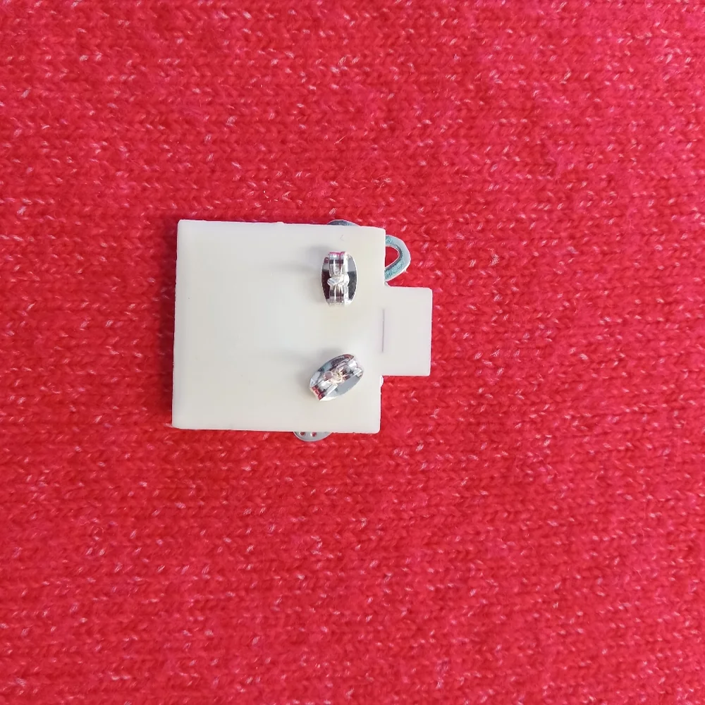 925 Sterling‎ Silver Lovely Adorable Butterfly CZ Stud Earrings Women Girl